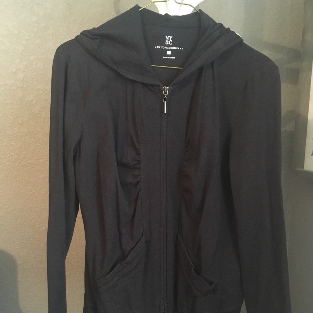 Newyork & Co black lightweight jacket